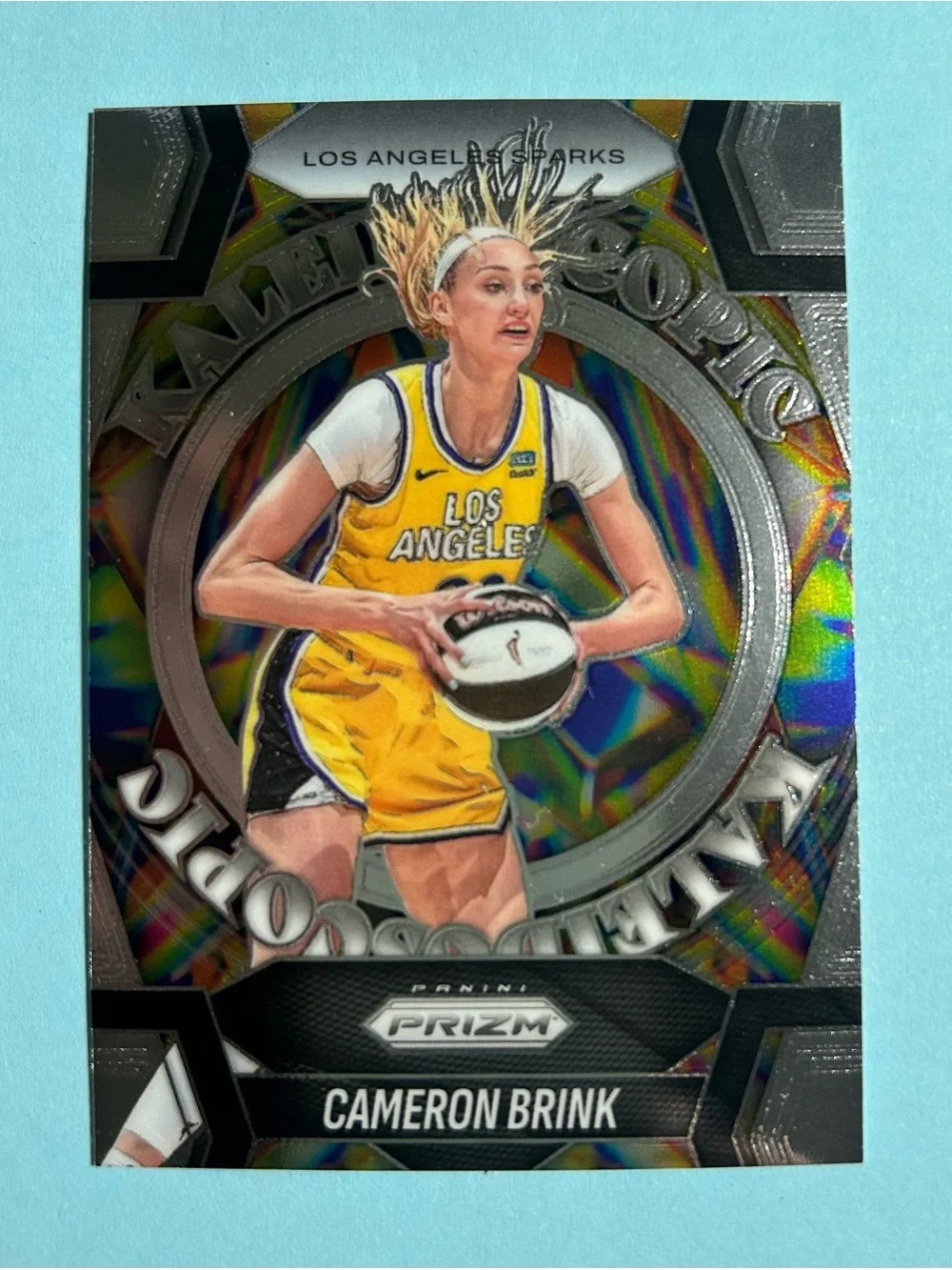 Cameron Brink Los Angeles Sparks 4 card lot 3,Rookie cards + Kaleidoscope insert - Picture 3 of 4